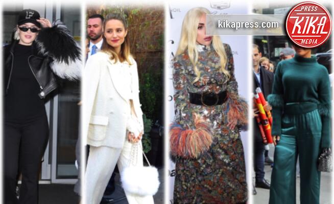 Diana Agron, Lady Gaga, Jennifer Lopez - 14-11-2019 - Ecopelliccia, sulle spalle ma non solo: così la portano le star!
