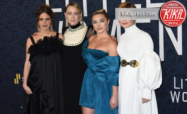 Eliza Scanlen, Florence Pugh, Saoirse Ronan, Emma Watson - New York - 07-12-2019 - Greta Gerwig riporta al cinema le Piccole Donne