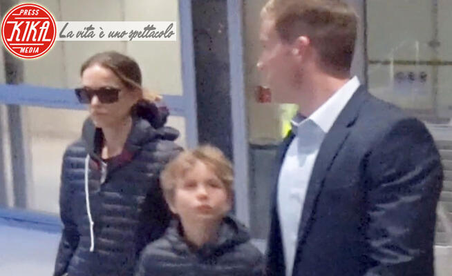 Aleph Millepied, Natalie Portman - Los Angeles - 03-12-2019 - Natalie Portman atterra con Aleph... e il bodyguard!