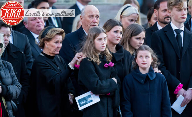 Leah Isadora Behn, Principessa Martha Louise - Oslo - 03-01-2020 - Oslo, la famiglia reale norvegese dà l'addio ad Ari Behn