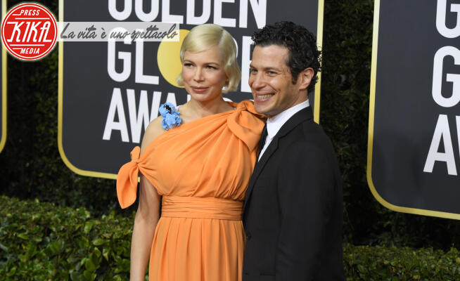 Thomas Kail, Michelle Williams - Beverly Hills - 05-01-2020 - Golden Globes 2020, le coppie sul red carpet