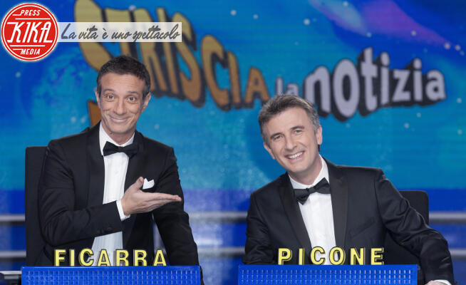 Picone, Ficarra, Valentino Picone, Salvatore Ficarra - Milano - 07-01-2020 - Striscia la Notizia: Ficarra e Picone, ritorno al bancone!