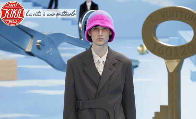 Sfilata Louis Vuitton, Model - Parigi - 16-01-2020 - Paris Fashion Week Men: la sfilata Louis Vuitton