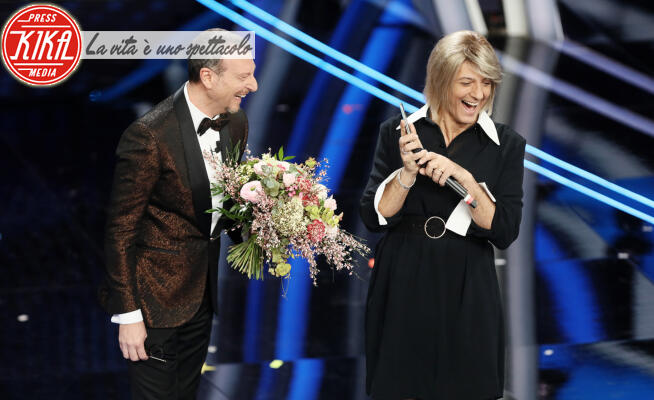 Fiorello, Amadeus - Sanremo - 05-02-2020 - Sanremo 2020: l’esilarante gag al telefono di Maria De Filippi