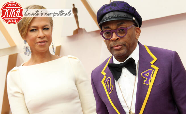 Tonya Lewis Lee, Spike Lee - Los Angeles - 09-02-2020 - Oscar 2020, le coppie sul tappeto rosso
