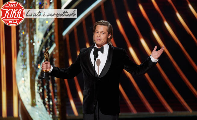 Brad Pitt - Hollywood - 09-02-2020 - Oscar 2020, Brad Pitt e Bong Joon-Ho rianimano uno show spento