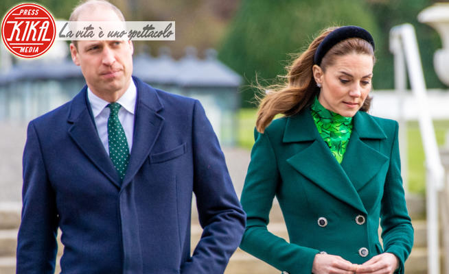 Prince William, Catherine, Principe William, Kate Middleton - Dublino - 03-03-2020 - Covid a Buckingham Palace, contagiato anche William