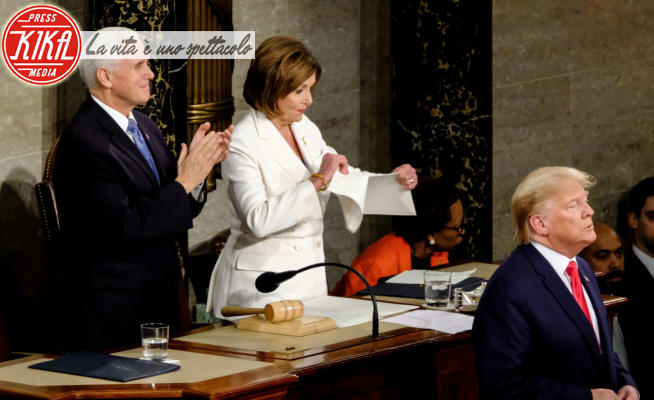 Joe Biden, Nancy Pelosi, Donald Trump - Washington - 04-02-2020 - 8 marzo, donne al comando, il sesso 'debole' al potere 