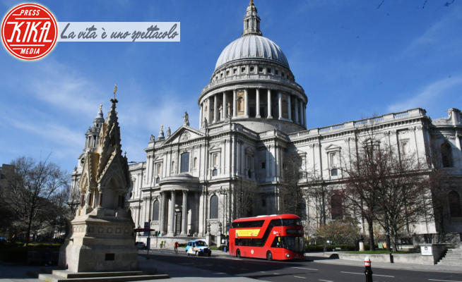 St. Paul's Cathedral, London - Londra - 23-03-2020 - Londra, irreale città fantasma per il Coronavirus