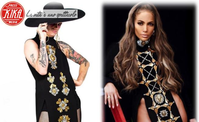 Achille Lauro, Jennifer Lopez - 12-06-2020 - Achille Lauro e Jennifer Lopez: chi lo indossa meglio?