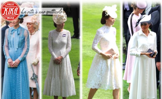 Meghan Markle, Kate Middleton - Ascot - 17-06-2020 - Royal Ascot: Kate e Meghan, i look più belli