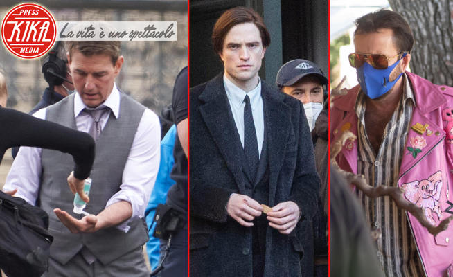 Robert Pattinson, Nicolas Cage, Tom Cruise - 14-10-2020 - Il cinema riparte in sicurezza: sul set contro il Covid