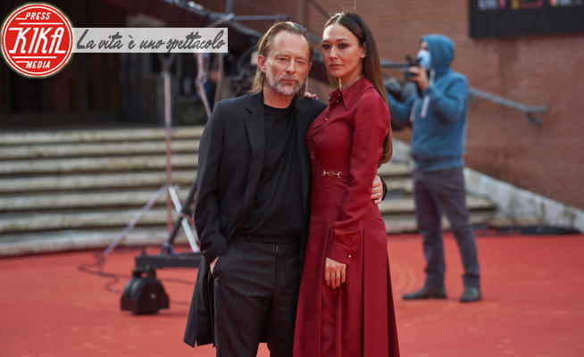 Thom Yorke, Dajana Roncione - Roma - 24-10-2020 - RomaCinemaFest: Thom Yorke e Dajana Roncione sul red carpet
