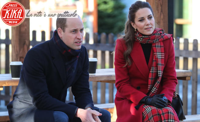 Principe William, Kate Middleton - Cardiff - 08-12-2020 - Royal Train Tour, Kate Middleton, il Natale addosso!