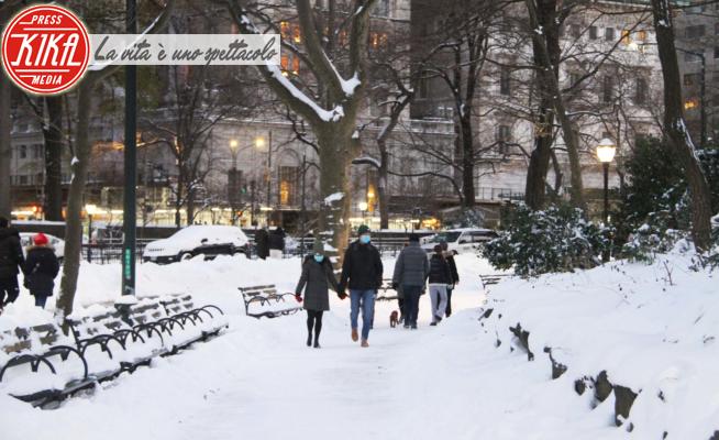 Neve a New York - New York - 17-12-2020 - A New York è già un Bianco Natale: in slitta a Central Park!