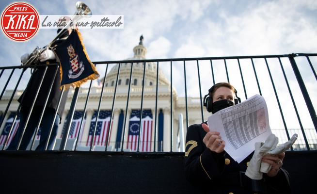 Casa bianca - Washington - 18-01-2021 - Washington si prepara: tra poche ore l'insediamento di Joe Biden