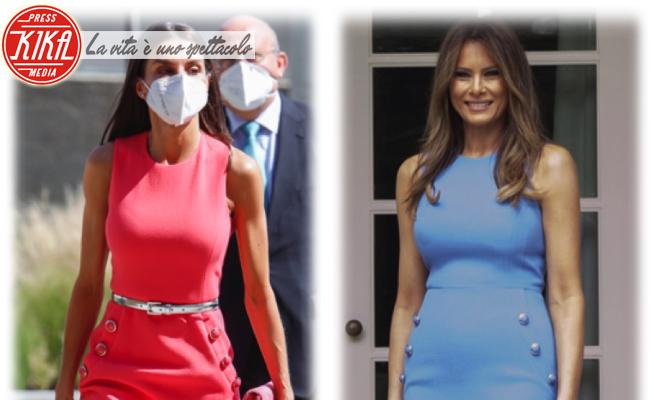 Melania Trump, Letizia Ortiz - 15-06-2021 - Letizia di Spagna e Melania Trump: chi lo indossa meglio?