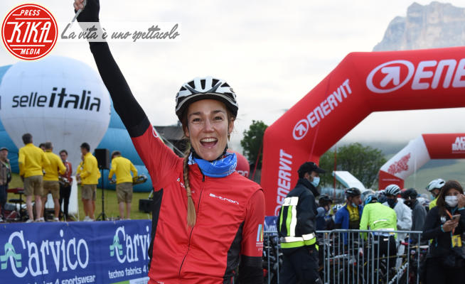 Johanna Maggy - Cortina - 04-07-2021 - Maratona dles Dolomites-Enel, le star presenti alla granfondo