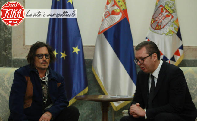 Johnny Depp - Belgrade - 19-10-2021 - Johnny Depp instancabile, da Roma  a Belgrado!