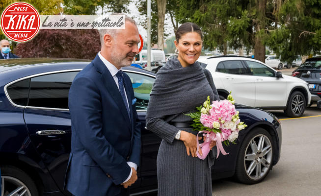Principessa Victoria di Svezia, Daniel Westling - Torino - 20-10-2021 - Victoria di Svezia, da Roma a Torino in visita a SKF Italia