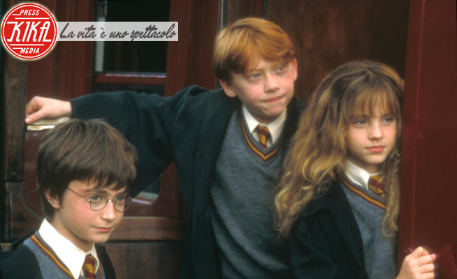 The Sorcerer's Stone Moviestills, Harry Potter, Emma Watson, Daniel Radcliffe, Rupert Grint - Northumberland - 04-11-2001 - Harry Potter, 20 anni fa il primo film: gli attori ieri e oggi