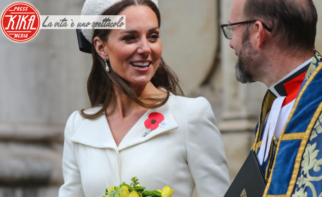 Catherine, Kate Middleton - Londra - 25-04-2022 - Kate Middleton all'Anzac day come alle nozze di Harry e Meghan