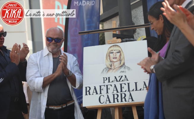 Piazza Raffaella Carra' - Madrid - 06-07-2022 - Piazza Raffaella Carrà, a un anno dalla morte l'omaggio a Madrid