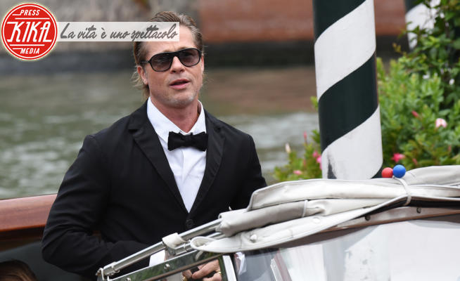 Brad Pitt - Lido di Venezia - 08-09-2022 - Venezia 79, Brad Pitt è arrivato in darsena