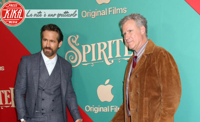 Ryan Reynolds, Will Ferrell - New York - 07-11-2022 - Ryan Reynolds in Spirited, musical ispirato al Canto di Natale