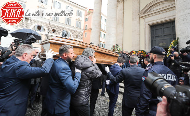 Funerali Maurizio Costanzo - Roma - 27-02-2023 - Maurizio Costanzo, l'ultimo addio con funerali solenni 