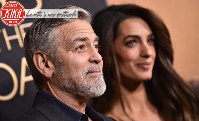 Amal Clooney, George Clooney - Beverly Hills - 11-12-2023 - George Clooney e Amal Alamuddin: i più glamour di Hollywood!