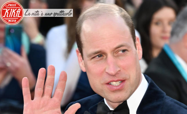Principe William - Londra - 18-02-2024 - Premi BAFTA: il primo red carpet di William senza Kate