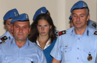 Amanda Knox - Hollywood - 26-09-2008 - Processo di Perugia: per la prima volta i tre imputati in aula insieme