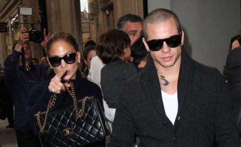 Casper Smart, Max Anthony, Jennifer Lopez - Parigi - 03-10-2012 - Casper Smart, bye bye J-Lo, meglio i transessuali