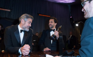 Grant Heslov, George Clooney - Hollywood - 24-02-2013 - Si festeggia. Governors Ball 2013, facce da Oscar    
