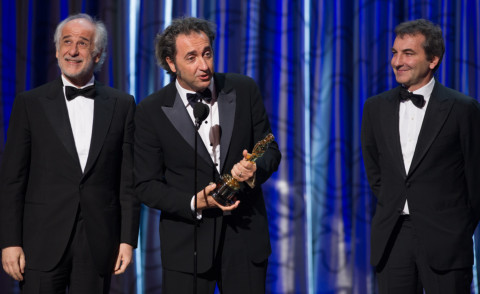 Toni Servillo, Paolo Sorrentino, Nicola Giuliano - Hollywood - 02-03-2014 - 86th Oscar: And the Oscar Goes To: The Great Beauty