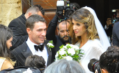 Brian Perri, Elisabetta Canalis - Alghero - 13-09-2010 - Elisabetta Canalis ha sposato Brian Perri