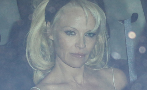 Pamela Anderson - Los Angeles - 02-10-2014 - Wardrobe malfunction, quando i vestiti tradiscono le star