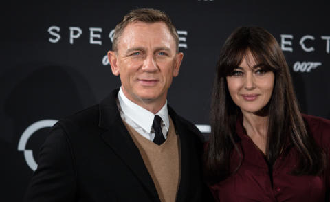 Daniel Craig, Monica Bellucci - Roma - 27-10-2015 - Spectre e Monica Bellucci arrivano a Roma