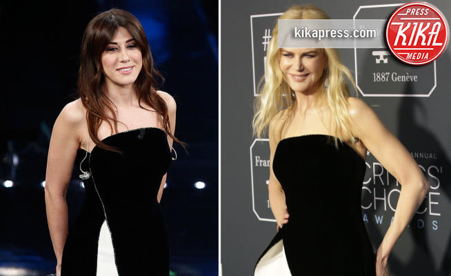 Virginia Raffaele, Nicole Kidman - Sanremo - 05-02-2019 - Sanremo 2019, Virginia Raffaele-Kidman: chi lo indossa meglio?