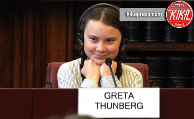 Greta Thunberg - Roma - 18-04-2019 - Roma,Greta Thunberg: 