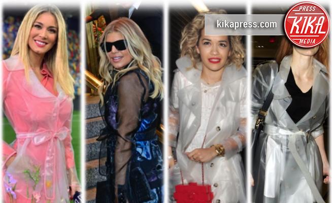 Diletta Leotta, Rita Ora, Jessica Chastain, Fergie - 06-05-2019 - Diletta e le altre: trench trasparente, chi lo indossa meglio?