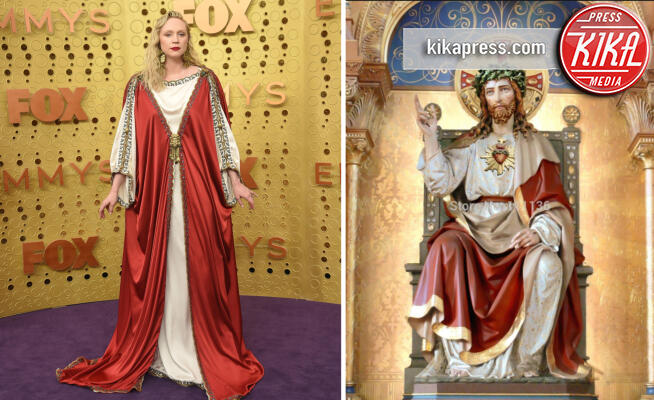 Gwendoline Christie - 23-09-2019 - Emmy 2019: Gwendoline Christie osa il Jesus Dress