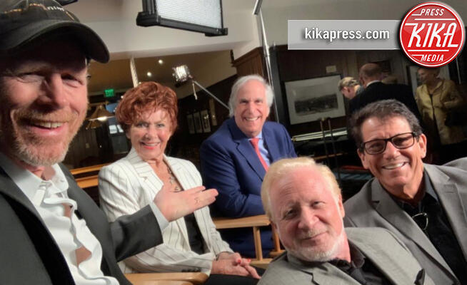 Marion Ross, Anson Williams, Donny Most, Ron Howard, Henry Winkler - 18-11-2019 - Happy Days compie 45 anni: gli attori ieri e oggi