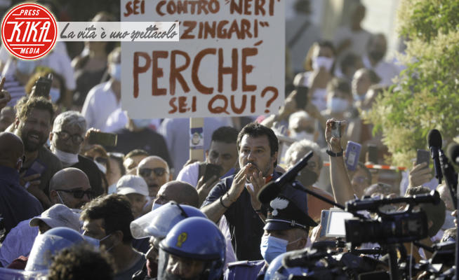 Matteo Salvini - Mondragone - 29-06-2020 - Mondragone rigetta Salvini, rinviato il comizio