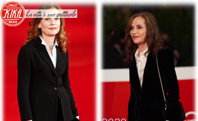 Isabelle Huppert - Roma - 20-10-2020 - Isabelle Huppert, look chic vincente non si cambia: si ricicla!