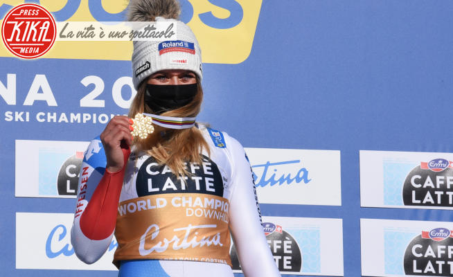 Corinne Suter - Cortina d'Ampezzo - 13-02-2021 - Mondiali di Sci di Cortina, Suter vince la discesa femminile
