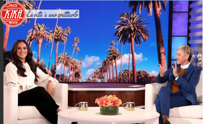 Meghan Markle, Ellen DeGeneres - 17-11-2021 - Meghan Markle all'Ellen Show: il costosissimo look De La Renta 
