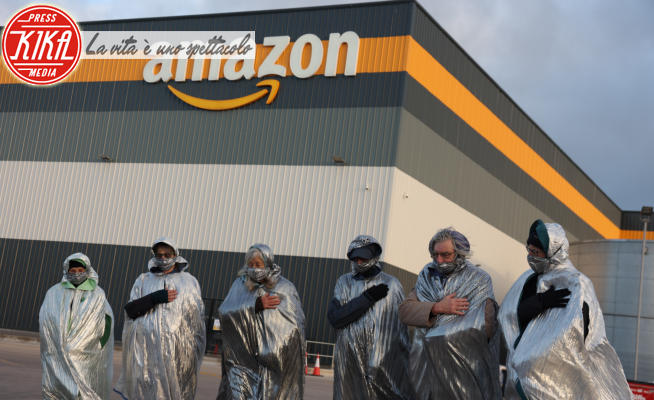 Amazon Bristol - Bristol - 26-11-2021 - Black Friday: in Inghilterra la protesta dei lavoratori Amazon