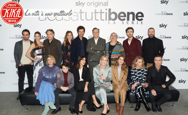 Il Cast - Roma - 14-12-2021 - Gabriele Muccino presenta A Casa Tutti Bene - La Serie
